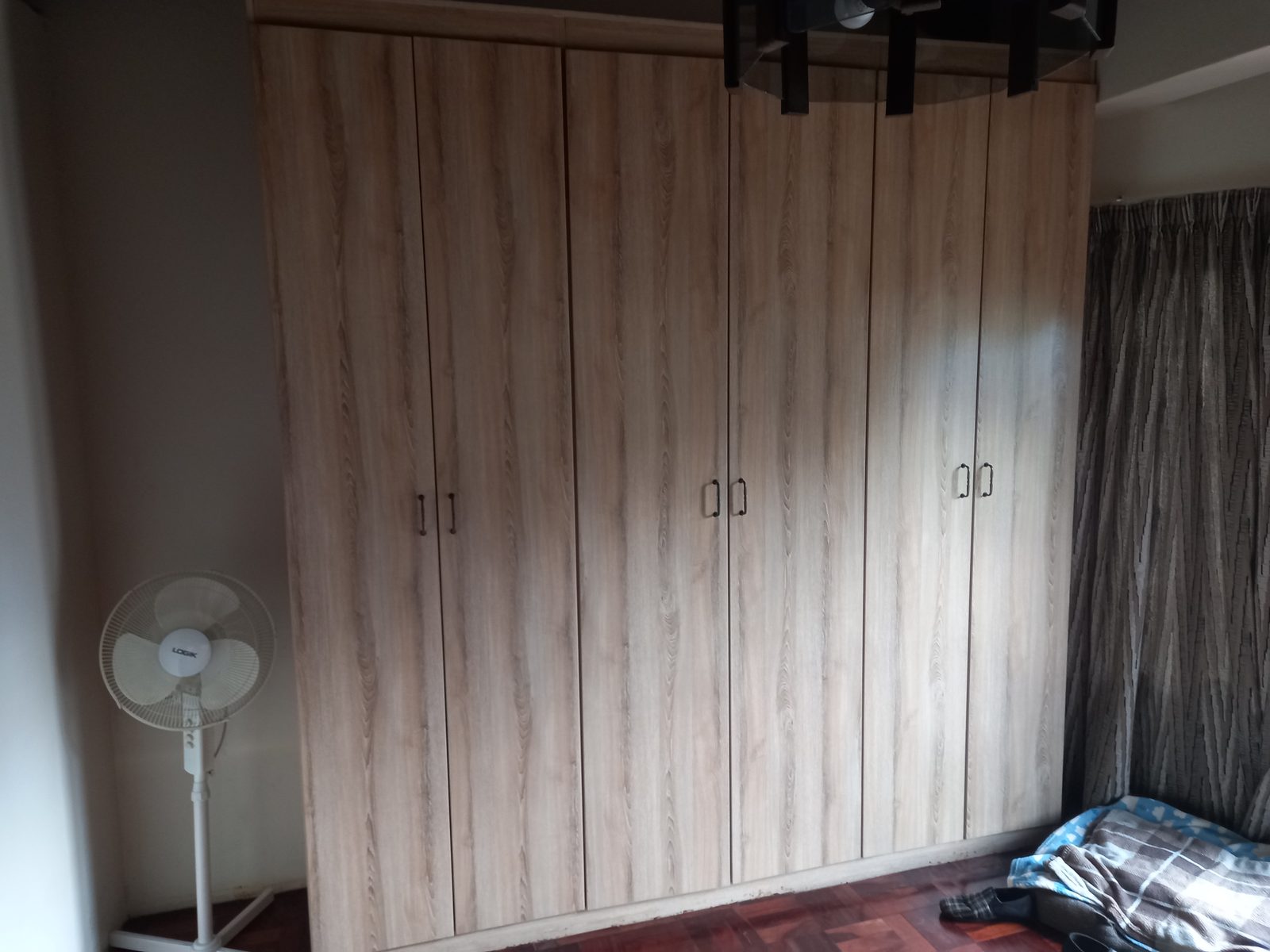 Custom bedroom built-in cupboards with full-height doors, Centurion